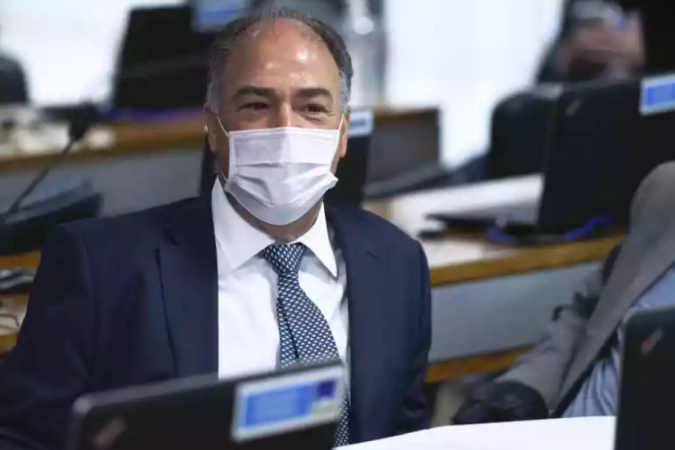 Na CPI da COVID, Bezerra era governista aliado de Jair Bolsonaro (PL) -  (crédito: Edilson Rodrigues/Agência Senado)