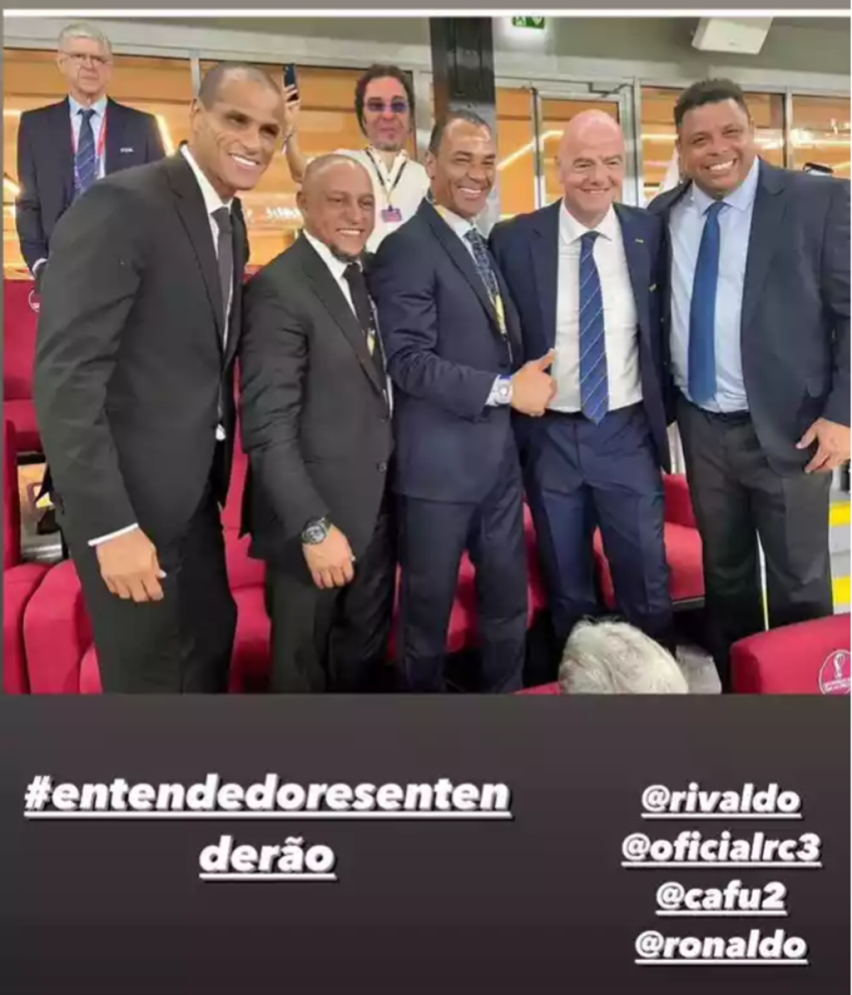 Kaká publicou indireta para Casagrande  