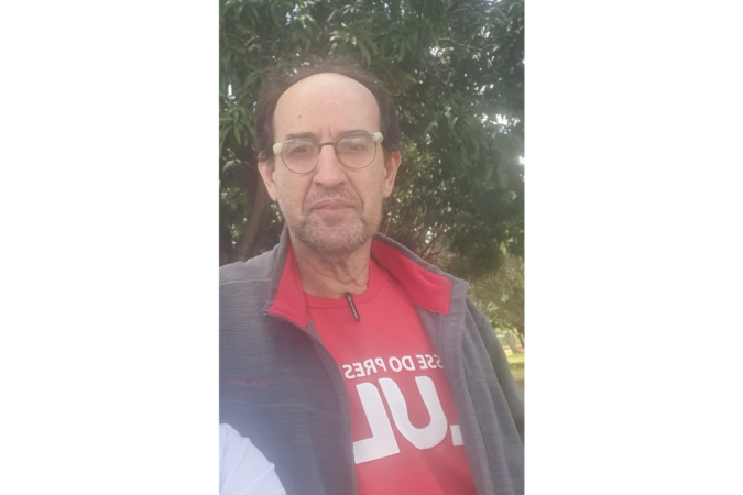 Heleno Álvares, 63 anos, petista de Araxá desaparecido no DF durante Festival do Futuro - (crédito: Arquivo pessoal) Heleno Álvares, 63 anos, petista de Araxá desaparecido no DF durante Festival do Futuro - (crédito: Arquivo pessoal)