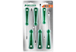 Jogo de chave de fenda e phillips com 6 peças 