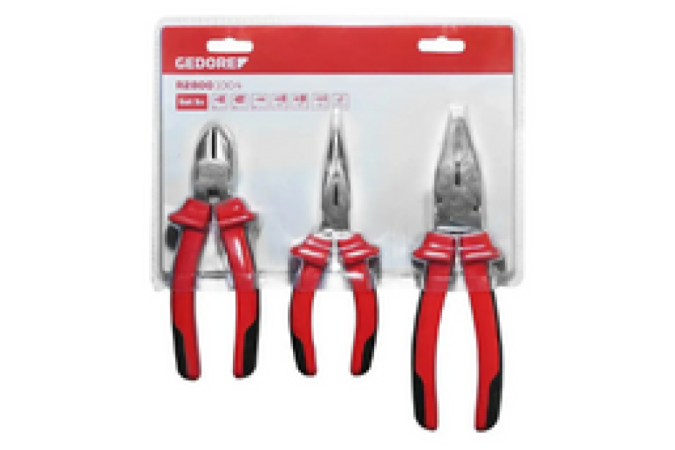 Jogo de alicate com 3 peças
