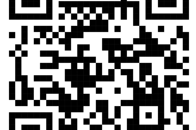QR conde com a programação completa 