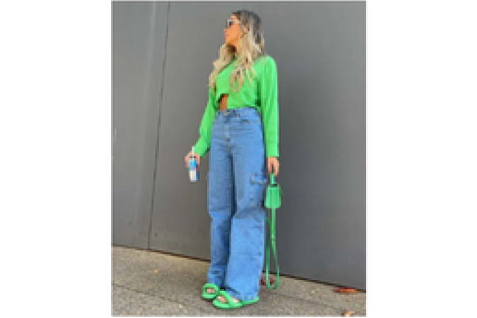 Calça jeans cargo | Consciência Jeans