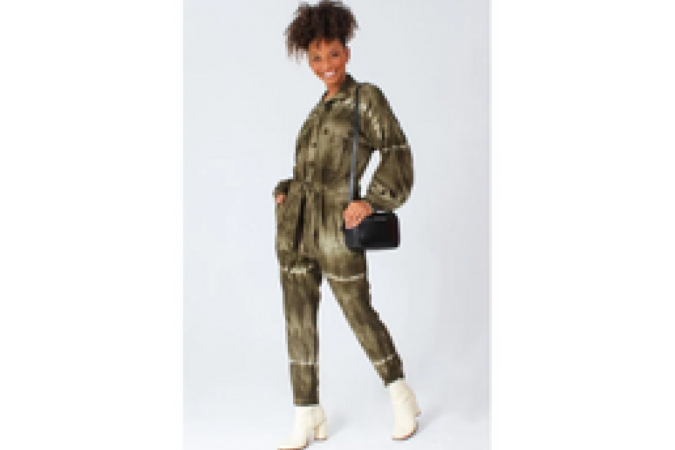 Macacão utilitário tie dye | Lança Perfume