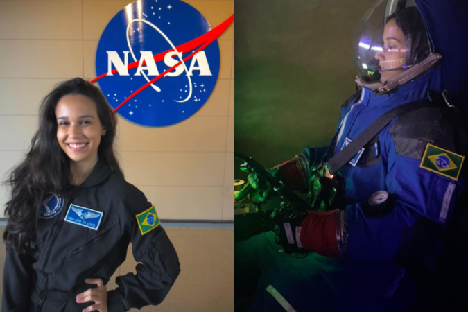 Luisa Leão visa integrar a primeira missão espacial em Marte -  (crédito: Arquivo pessoal)
