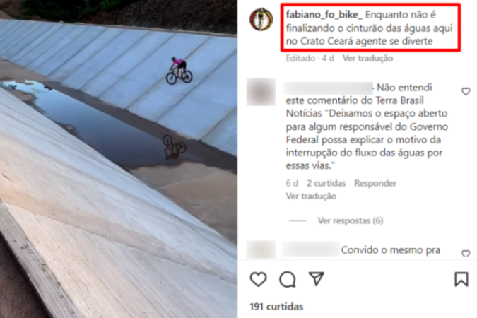 É falso que Lula desligou bombas da transposição do São Francisco