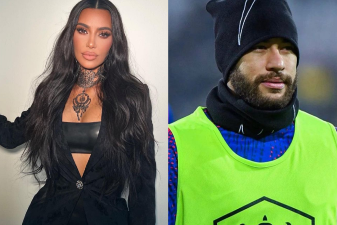 (crédito: Reprodução/Redes sociais/ @kimkardashian / @neymarjr) (crédito: Reprodução/Redes sociais/ @kimkardashian / @neymarjr)