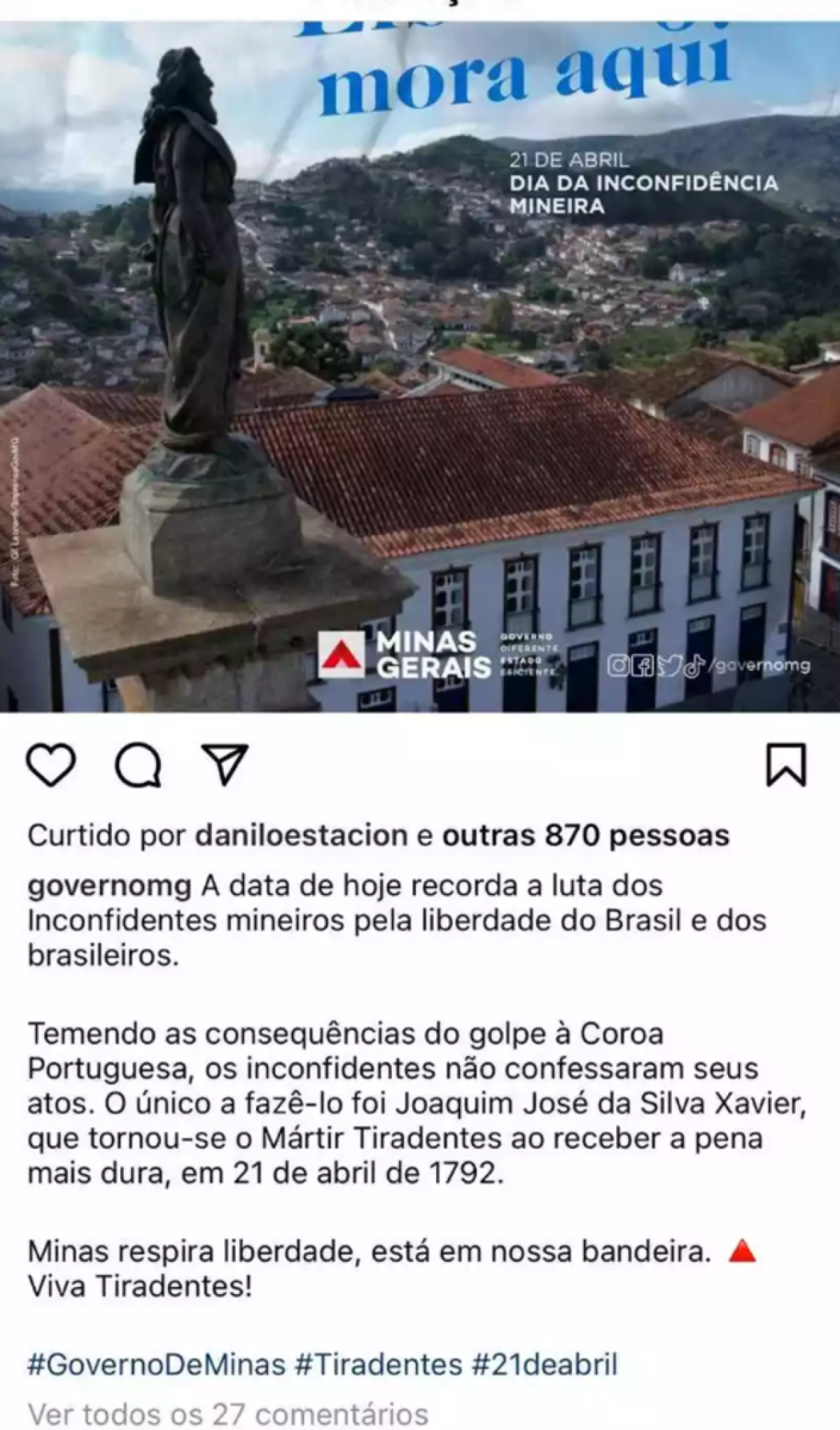 Post com alteração