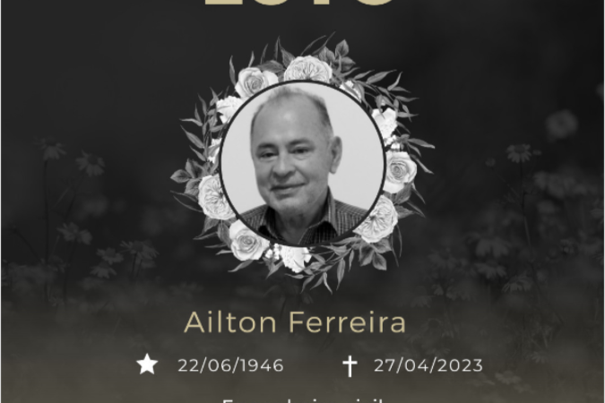 O engenheiro Ailton Almeida morre aos 76 anos, após prestigiada trajetória no sistema Confea/Creas -  (crédito: Reprodução/Instagram/@sinduscon_df)