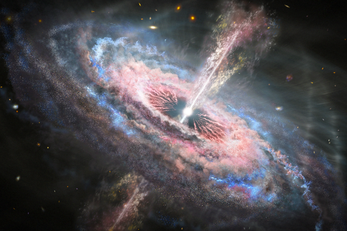 (crédito: Divulgação/NASA, ESA e J. Olmsted (STScI)) (crédito: Divulgação/NASA, ESA e J. Olmsted (STScI))