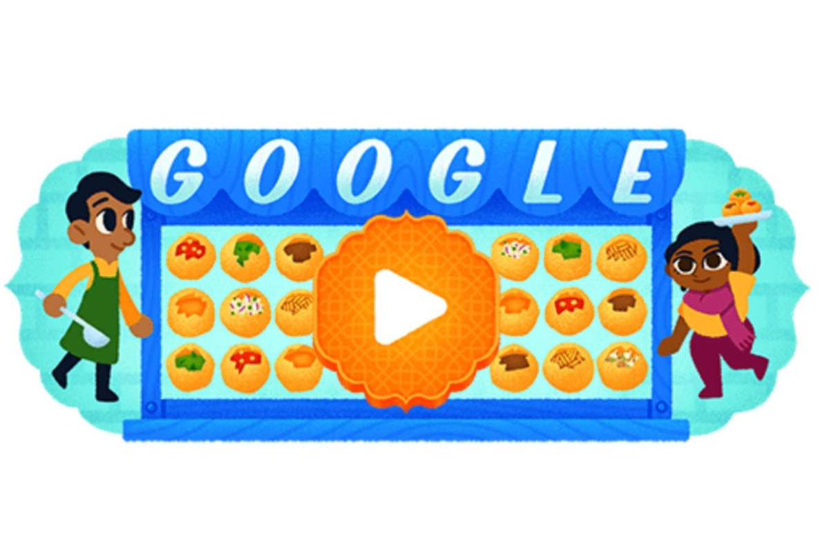 Pani Puri é homenageado pelo Google com jogo online; já comeu?