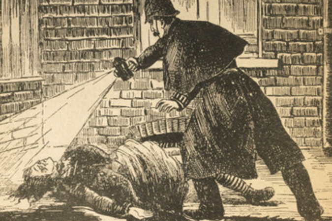 Ilustração do Jack o estripador - (crédito: Illustrated Police News / Museum of London) Ilustração do Jack o estripador - (crédito: Illustrated Police News / Museum of London)