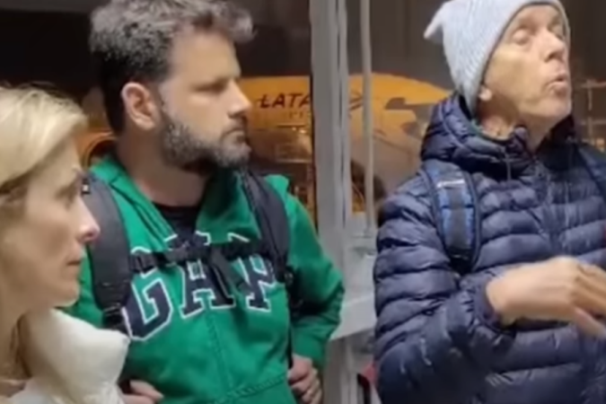 De acordo com a defesda, há contradições entre as análises das imagens do episódio feitas pela PF e a polícia italiana  -  (crédito: Reprodução/Youtube UOL)