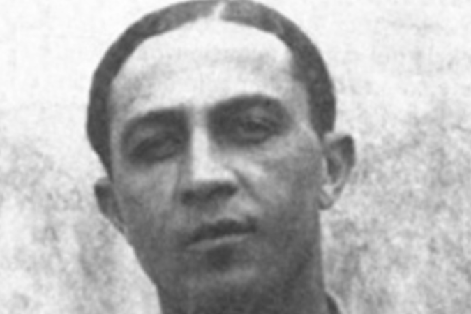 Arthur Friedenreich foi homenageado pelo Google Doodle nesta terça-feira (18/7) -  (crédito: Reprodução/Twiter @SeuBasilio)