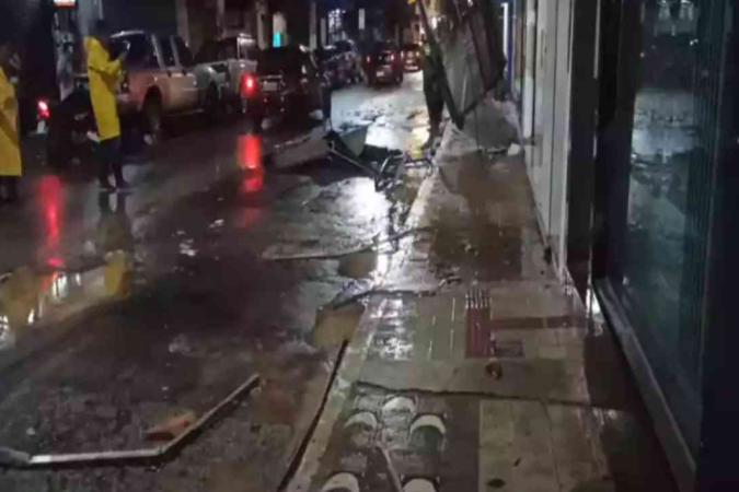 Cidade de Minas registra maior volume de chuvas do Brasil nas últimas 24h - (crédito: Reprodução/Redes Sociais) Cidade de Minas registra maior volume de chuvas do Brasil nas últimas 24h - (crédito: Reprodução/Redes Sociais)