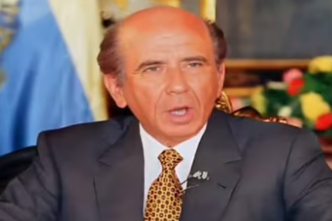 Feito por meio da inteligência artificial, vídeo mostra ex-presidente Carlos Andrés Pérez criticando Nicolás Maduro. Peréz também orienta a população a votar em Carlos Prosperi nas primárias das eleições a presidente do país -  (crédito: Reprodução/Twitter @Polianalítica)