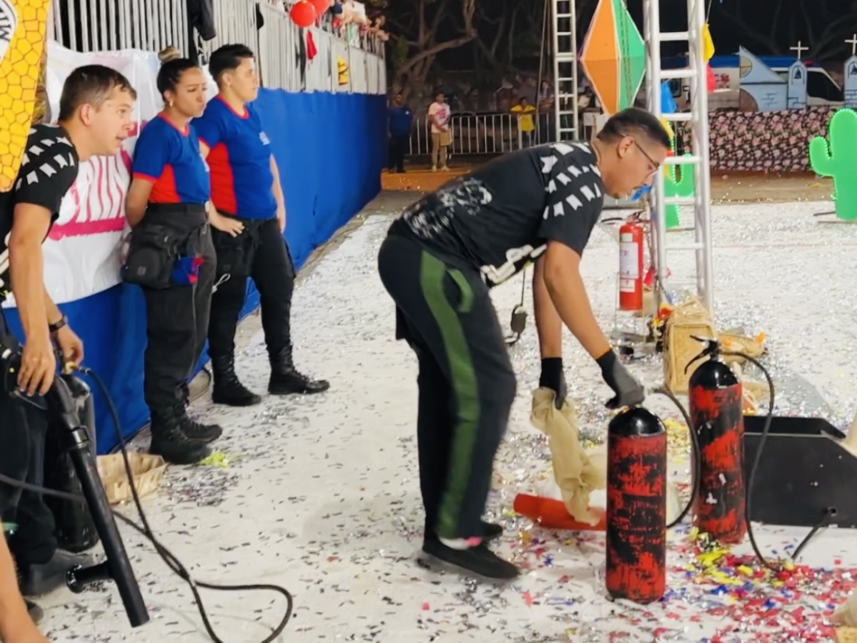 Equipe de produção da junina Sabugo de Milho, de Taguatinga. 
