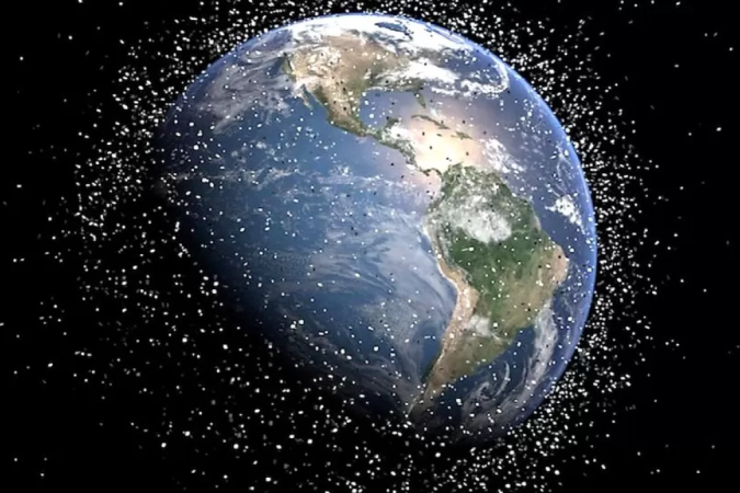 A primeira multa da história dos EUA por lixo espacial - (crédito: NASA JSC) A primeira multa da história dos EUA por lixo espacial - (crédito: NASA JSC)