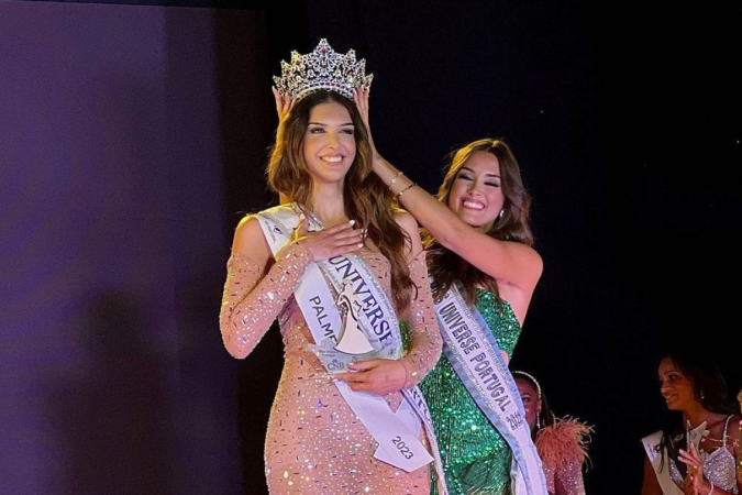 Marina Machete tornou-se a primeira mulher trans a ser coroada Miss Portugal -  (crédito: CONCURSO NACIONAL DE BELEZA)