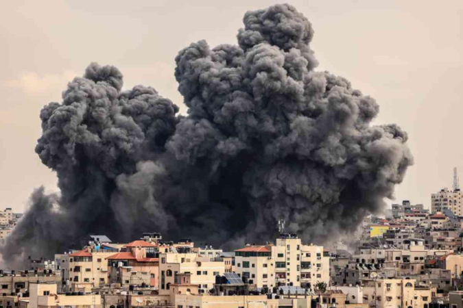 Filho de brasileiro morre em ataque do Hamas - (crédito: AFP) Filho de brasileiro morre em ataque do Hamas - (crédito: AFP)