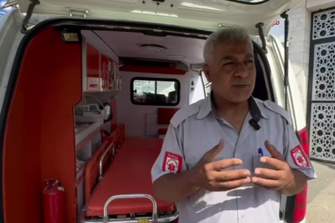 'Tudo está acabando', diz Mahmoud Badawi sobre os suprimentos médicos em Gaza - (crédito: BBC) 'Tudo está acabando', diz Mahmoud Badawi sobre os suprimentos médicos em Gaza - (crédito: BBC)