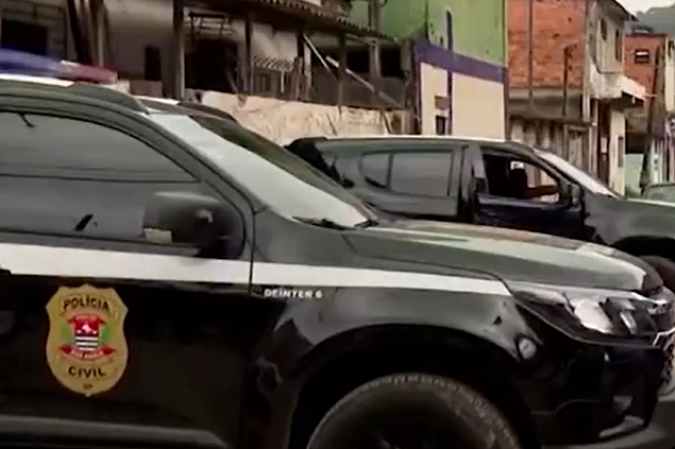 As mortes cometidas por PMs em serviço em território paulista subiram pelo terceiro ano consecutivo e atingiram, em 2025, o maior patamar desde 2019 -  (crédito: reprodução tv globo)