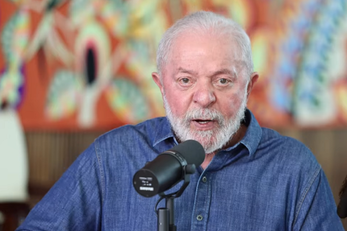 Lula faz apelo para que homens com mais de 40 anos realizem exame de próstata periodicamente -  (crédito: Reprodução/ TV Brasil)