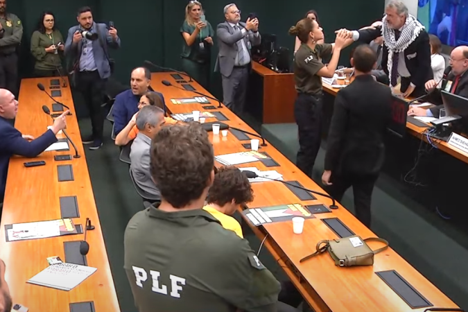 A sessão acabou causando um revés para a causa de Israel, já que o ponto de vista do país seria discutido em uma reunião subsequente, que também foi cancelada - (crédito: Reprodução/TV Câmara) A sessão acabou causando um revés para a causa de Israel, já que o ponto de vista do país seria discutido em uma reunião subsequente, que também foi cancelada - (crédito: Reprodução/TV Câmara)