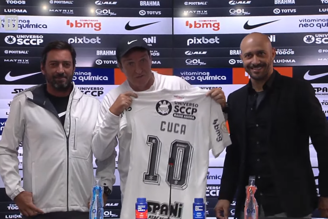 Duilio explica por que comprou briga por Cuca e vê Mano como o futuro - (crédito: Jogada10) Duilio explica por que comprou briga por Cuca e vê Mano como o futuro - (crédito: Jogada10)
