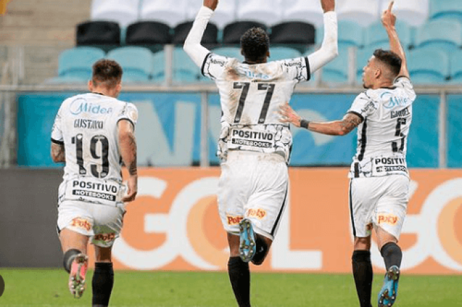 18ª rodada do Campeonato Brasileiro de 2021: Grêmio 0 x 1 Corinthians, na Arena do Grêmio - Gol: Jô. - Foto: Rodrigo Coca/Ag. Corinthians