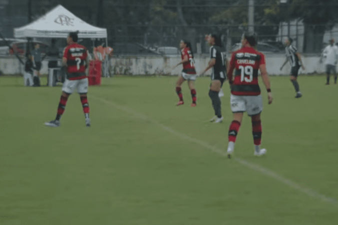 Festa na Gávea! Flamengo bate o Botafogo e conquista o Carioca Feminino -  (crédito: Jogada10)