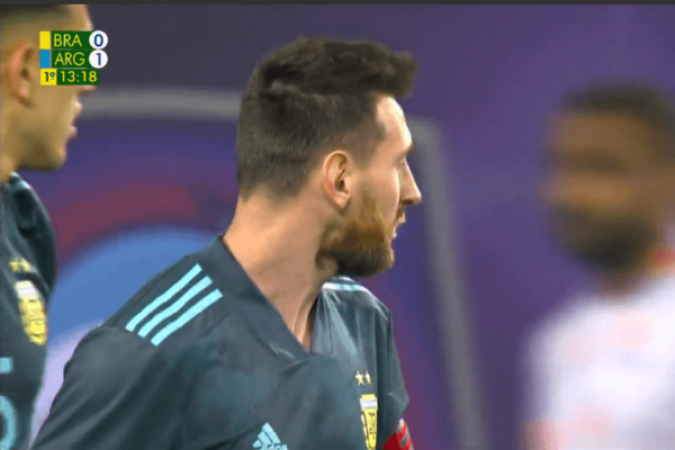 É inegável dizer que os brasileiros irão para o Maracanã torcer pela Seleção, mas a possibilidade de ver o adeus de Messi também foi um fator a mais para ir ao jogo. Reprodução/TV Globo