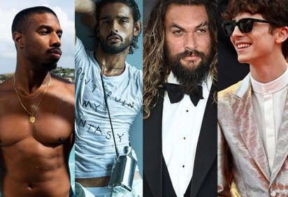 A lista de homens mais belos do mundo das celebridades tem variedade de estilos e inclui brasileiros. Veja se concorda com a Seleção.  -  (crédito: Montagem Flipar)