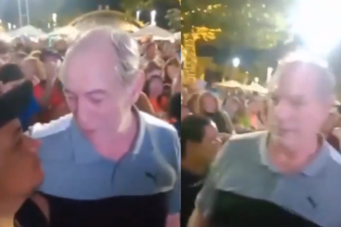 Ciro Gomes dá tapa em jovem após ser chamado de Ciro Gomes dá tapa em jovem após ser chamado de