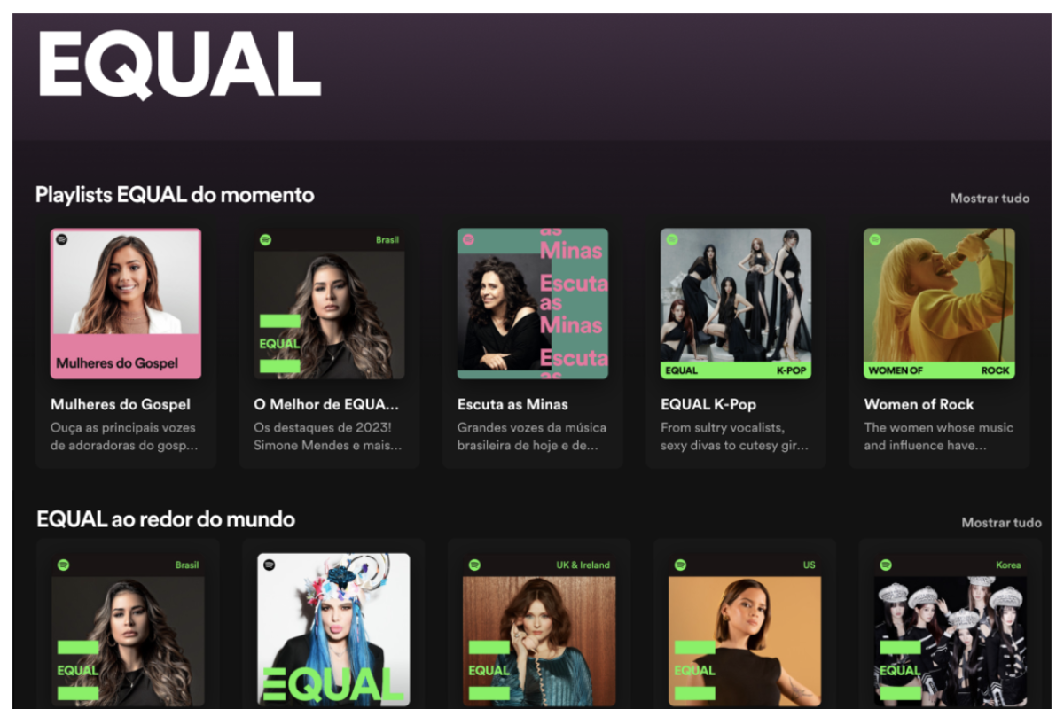 Spotify revela o que as mulheres mais escutam no Brasil e no mundo