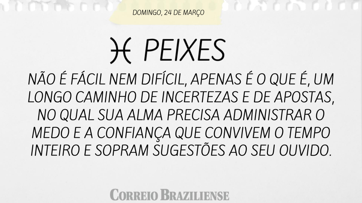 Não é fácil nem difícil, apenas é o que é, um longo caminho de incertezas e de apostas, no qual sua alma precisa administrar o medo e a confiança que convivem o tempo inteiro e sopram sugestões ao seu ouvido.