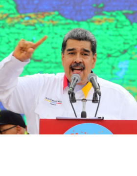 Lei aprovada na Venezuela diz que presidente pode impedir acordos comerciais de exploração no Essequibo -  (crédito: Getty Images)