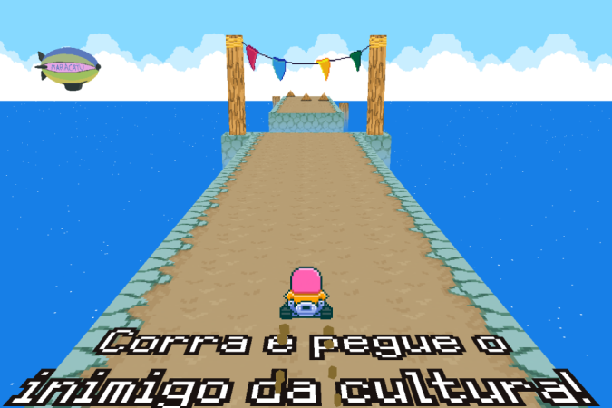Imagem do jogo baseado em maracatu -  (crédito: Divulgação)