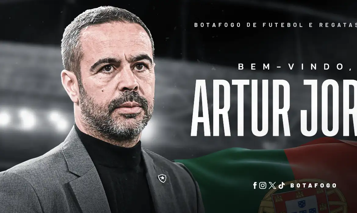 Botafogo anuncia oficialmente a contratação do técnico Arthur Jorge -  (crédito: EBC)