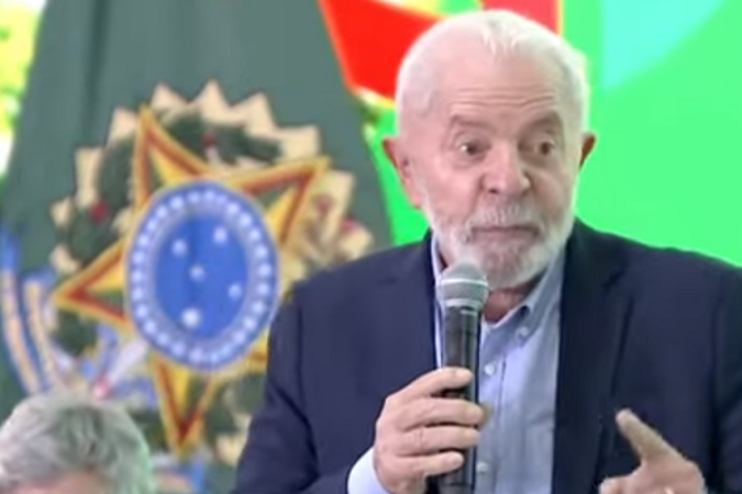 Lula participou da apresentação do Programa Terra da Gente para a reforma agrária -  (crédito: Reprodução/ Youtube)