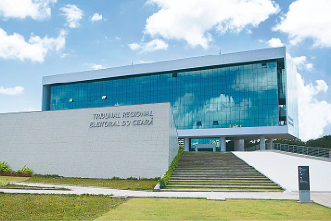 Tribunal Regional Eleitoral do Ceará (TRE-CE) - (crédito: Acervo Eletrônico do TRE-CE/Reprodução) Tribunal Regional Eleitoral do Ceará (TRE-CE) - (crédito: Acervo Eletrônico do TRE-CE/Reprodução)