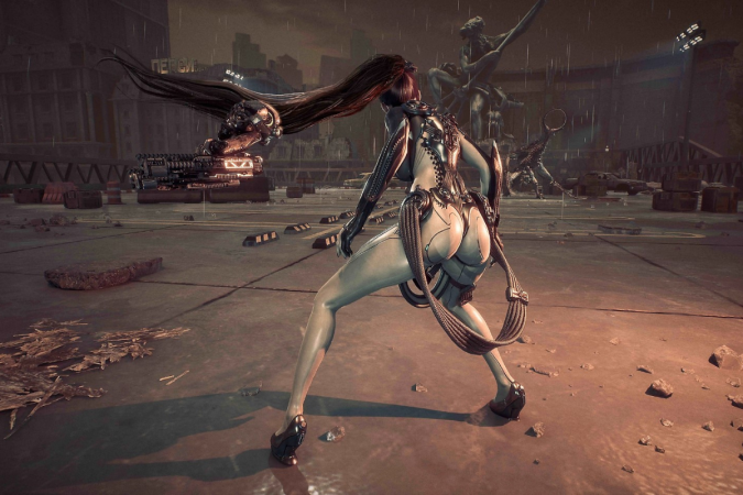 O drone de Adam é o único companheiro durante a aventura de EVE pelas terras áridas. 