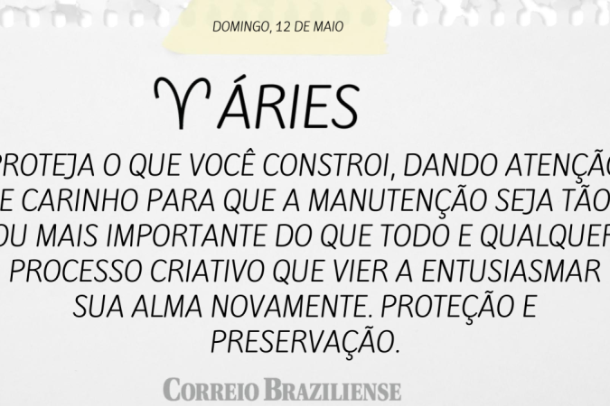 ÁRIES (nascimento entre 21/3 a 20/4)