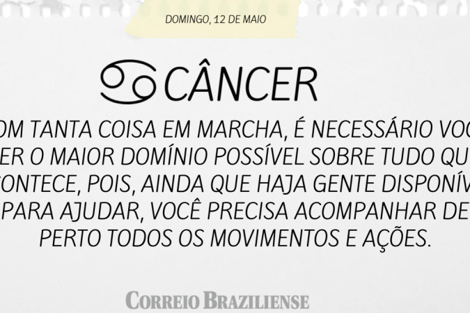 CÂNCER (nascimento entre 21/6 a 21/7)