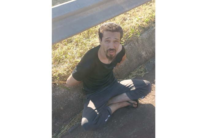 Autor foi preso em fuga para GO - (crédito: Material cedido ao Correio) Autor foi preso em fuga para GO - (crédito: Material cedido ao Correio)