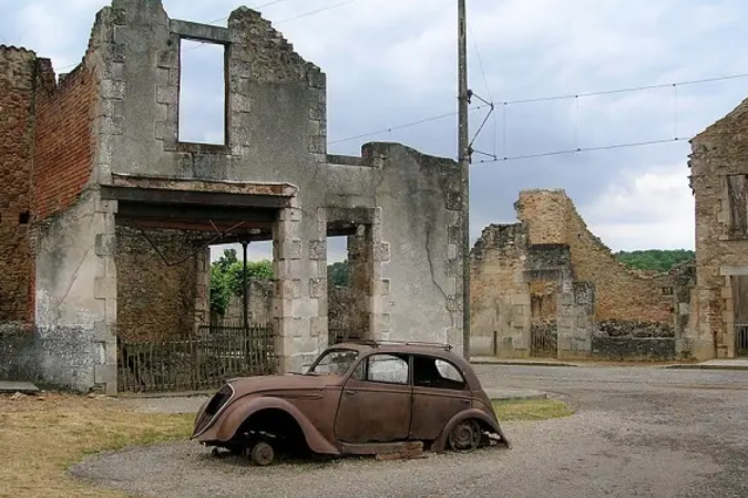 Oradour-sur-Glane, França, nazismo -  (crédito: Reprodução/Wikicommons)