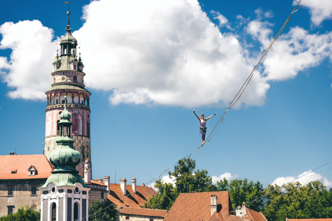 ?eský Krumlov: um verão de eventos na Tchéquia -  (crédito: Uai Turismo)