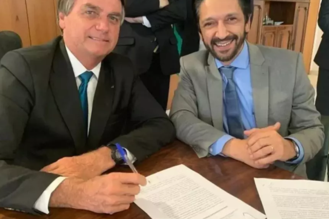 Bolsonaro e Nunes -  (crédito: Reprodução/Instagram)