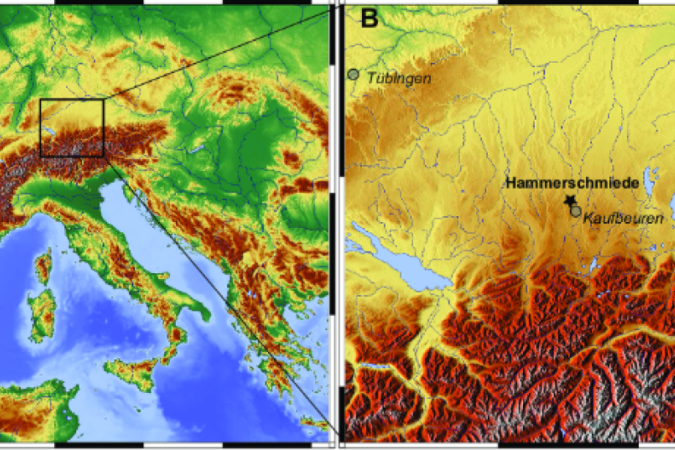 Local onde foi encontrado o Buronius manfredschimidi