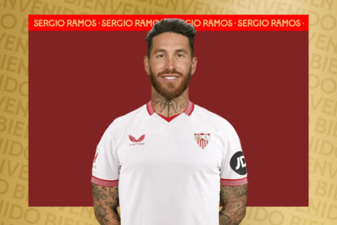 Sérgio Ramos deixa o Sevilla e fica livre no mercado -  (crédito: Foto: Divulgação/Sevilla)